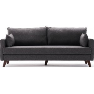 Bella 3-sits bäddsoffa - Antracit - 3-sits soffor