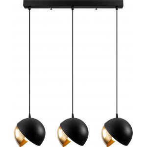 Berkeley taklampa 252-S1 - Svart/guld - Pendellampor