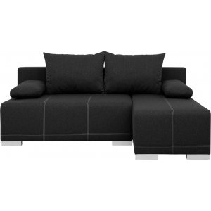 Biru divanbäddsoffa - Svart - Bäddsoffor