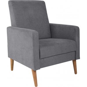 Bizu fåtölj - Grå - Tygfåtöljer