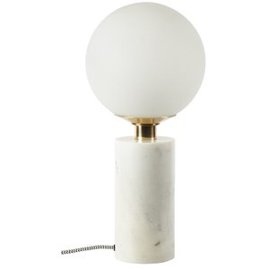Bordslampa Ohio DM010210 - Vit marmor - Bordslampor -Lampor - Bordslampor