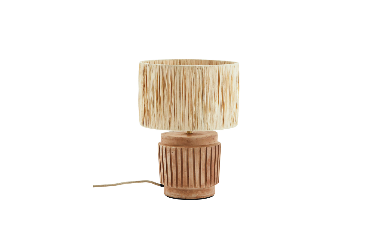 CL22-05 Bild på BORDSLAMPA Terracotta Natur från Madam Stoltz