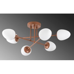 Camflo taklampa 10395 - Koppar - Plafonder