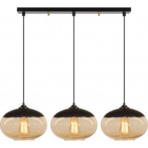 Camini taklampa 871 - Svart/honung - Pendellampor