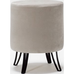 Carmen sittpuff - Gräddvit - Fotpallar