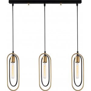 Ceres taklampa 2031 - Svart/guld - Pendellampor