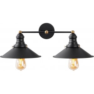 Conic vägglampa 12190 - Svart - Väggplafonder & väggarmaturer