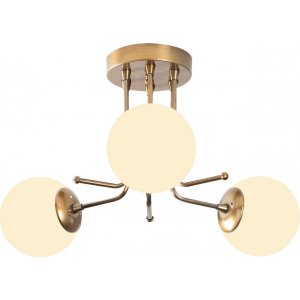 Daisy taklampa 146-AV3 - Guld/vit - Plafonder