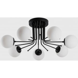 Daisy taklampa 147-AV - Svart/vit - Plafonder