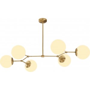 Damar taklampa 6322 - Guld/vit - Plafonder