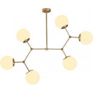 Damar taklampa 6327 - Guld/vit - Plafonder