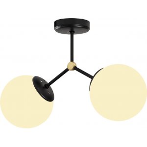 Damar taklampa 6331 - Svart/vit - Plafonder