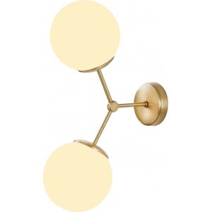 Damar vägglampa 6341 - Gul/vit - Väggplafonder & väggarmaturer