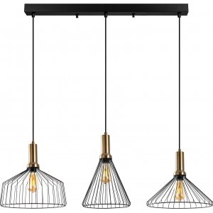 Dear taklampa - Svart/antik - Pendellampor