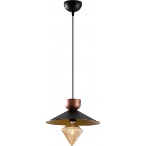 Dodo taklampa 2481 - Svart/koppar - Pendellampor