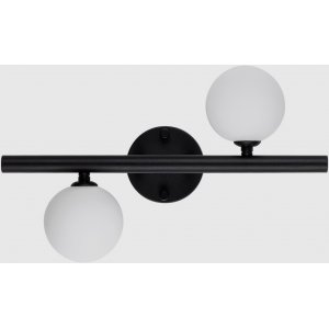 Domino vägglampa 11038 - Svart/vit - Väggplafonder & väggarmaturer