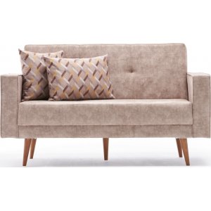 Dublin 2-sits bäddsoffa - Gräddvit - 2-sits soffor