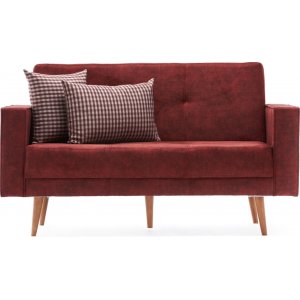 Dublin 2-sits bäddsoffa - Röd - 2-sits soffor