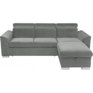 Evia divanbäddsoffa - Grå - Bäddsoffor