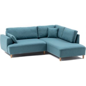 Felix divansoffa höger - Turkos - Tygsoffor