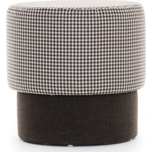 Felix sittpuff - Svart/vit - Fotpallar