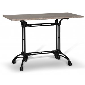 Flair matbord 110x60 cm - Mystery E62 fot / Empradore marmorsten - Ovala & Runda bord