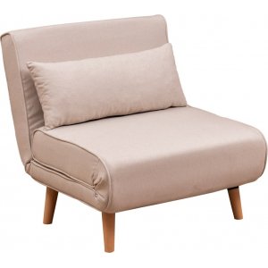 Folde bäddfåtölj - Gräddvit - Bäddsoffor