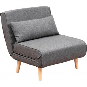 Folde bäddfåtölj - Mörkgrå - Bäddsoffor