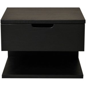 Frikk vägghängt sängbord - Svart - Sängbord -Sovrumsmöbler - Sängbord