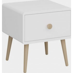 Gaia sängbord - Vit - Sängbord -Sovrumsmöbler - Sängbord