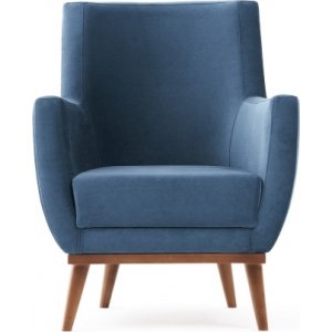 Gonca fåtölj - Blå - Tygfåtöljer