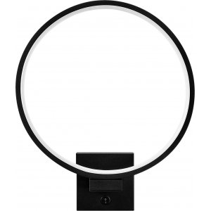 Haldur vägglampa ring - Svart - Väggplafonder & väggarmaturer