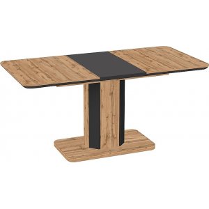 Hexon matbord 120-160 x 80 cm - Wotan ek/antracit - Övriga matbord