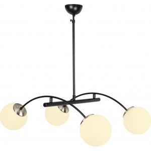 Hillevi taklampa 3811 - Svart/vit - Plafonder