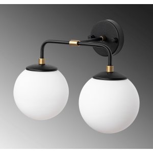 Horn vägglampa 12212 - Svart/vit - Väggplafonder & väggarmaturer