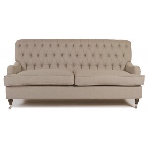 Howard Hamilton Southampton 3-sits soffa 195 cm - Beige - Howardsoffor