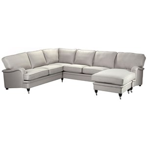 Howard Luxor hörnsoffa med divan - Orinoco 24 - Gråbrun