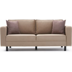 Kale 2-sits soffa - Gräddvit sammet - 2-sits soffor