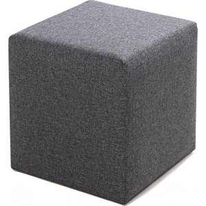 Kare sittpuff - Grå - Fotpallar