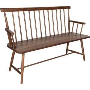 Karl kökssoffa Pinnsoffa i valnöt + Möbelpolish - Sittbänkar