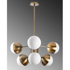 Karsholm taklampa 1262 - Vit/vintage - Plafonder