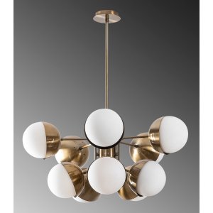 Karsholm taklampa 1273 - Guld/vit - Plafonder