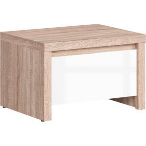 Kaspian sängbord - Ek/vit - Sängbord -Sovrumsmöbler - Sängbord