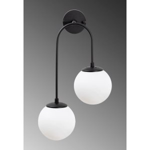 Klenod vägglampa 10575 - Svart/vit - Väggplafonder & väggarmaturer