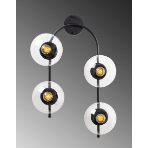 Klenod vägglampa 10590 - Svart - Väggplafonder & väggarmaturer