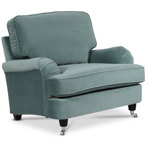 Kvarsebo Howard fåtölj - Mintgrön -Howardfåtöljer - Fåtöljer