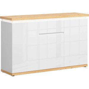 Laval skänk - Vit/artisan ek - Skänkar & Sideboards -Skänkar & Sideboards - Hyllor & Förvaring