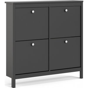 Madrid skoskåp - Svart - Skoskåp -Skoskåp - Hallmöbler