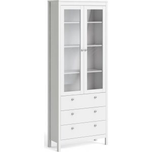 Madrid vitrinskåp - Vit - Vitrinskåp & Glasskåp -Vitrinskåp & Glasskåp - Hyllor & Förvaring