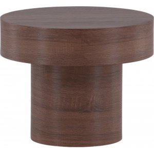 Malung sidobord Ø50 cm - Brun - Sidobord & lampbord